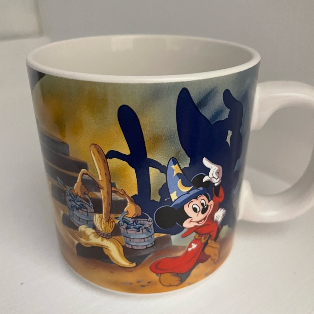 Vintage Walt Disney Fantasia Mickey Mouse The Sorcerer's Mug